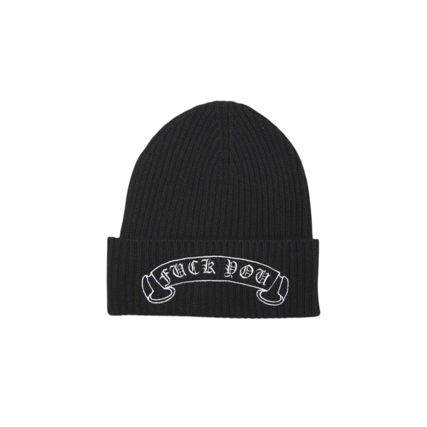 A&G Rock N' Roll Couture Cashmere F*ck You Beanie