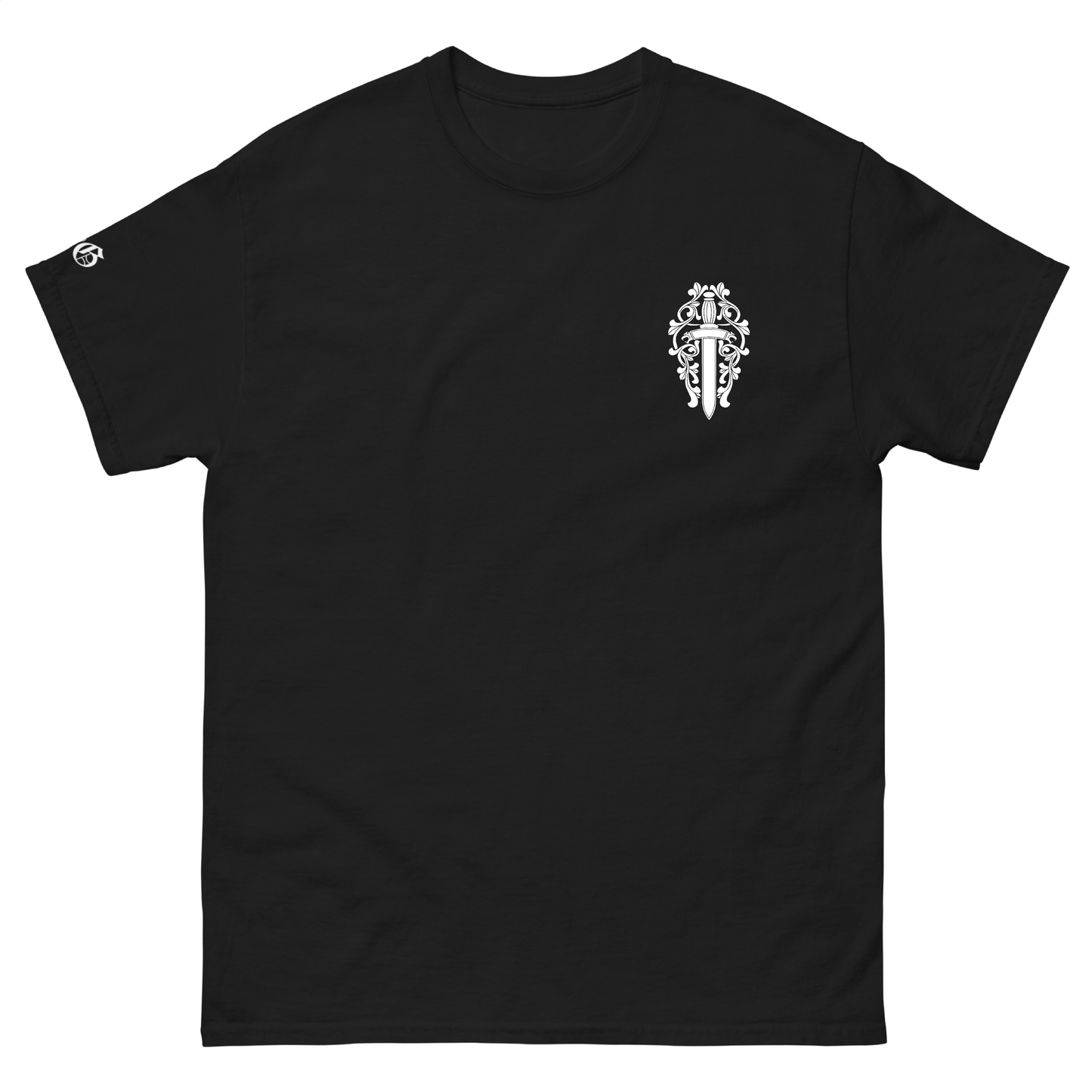 A&G Rock N Roll Couture Floral Sword Tee