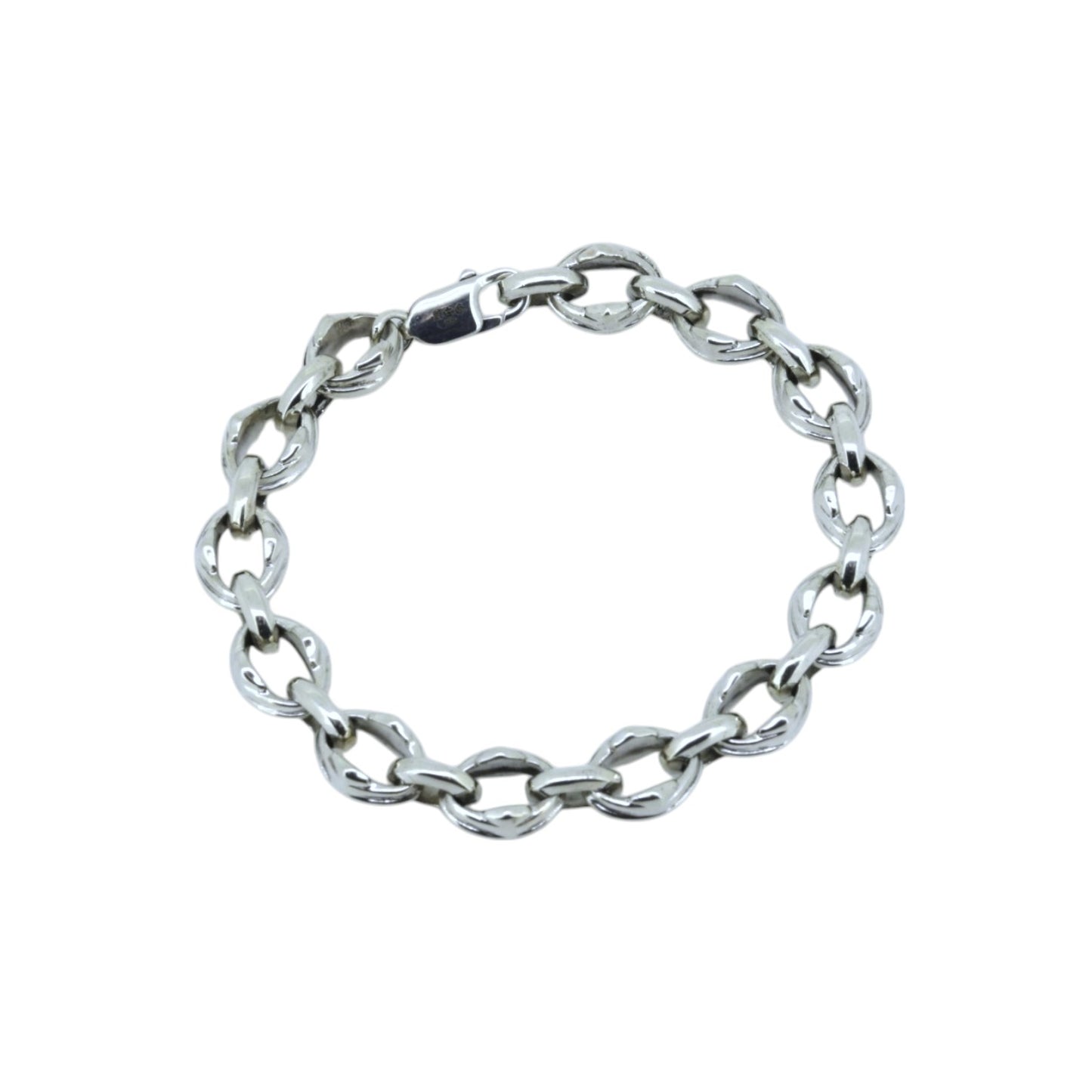 A&G Rock N' Roll Oval Link Bracelet