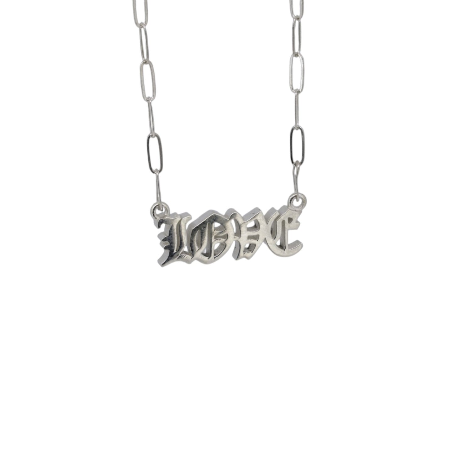 A&G Rock N' Roll Love Paperchain Necklace