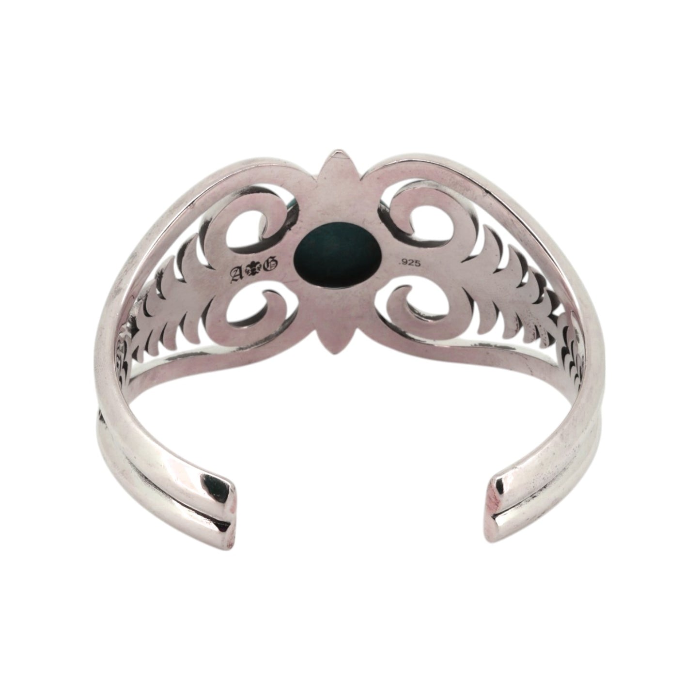 A&G Rock N' Roll Floral Lapis Bangle