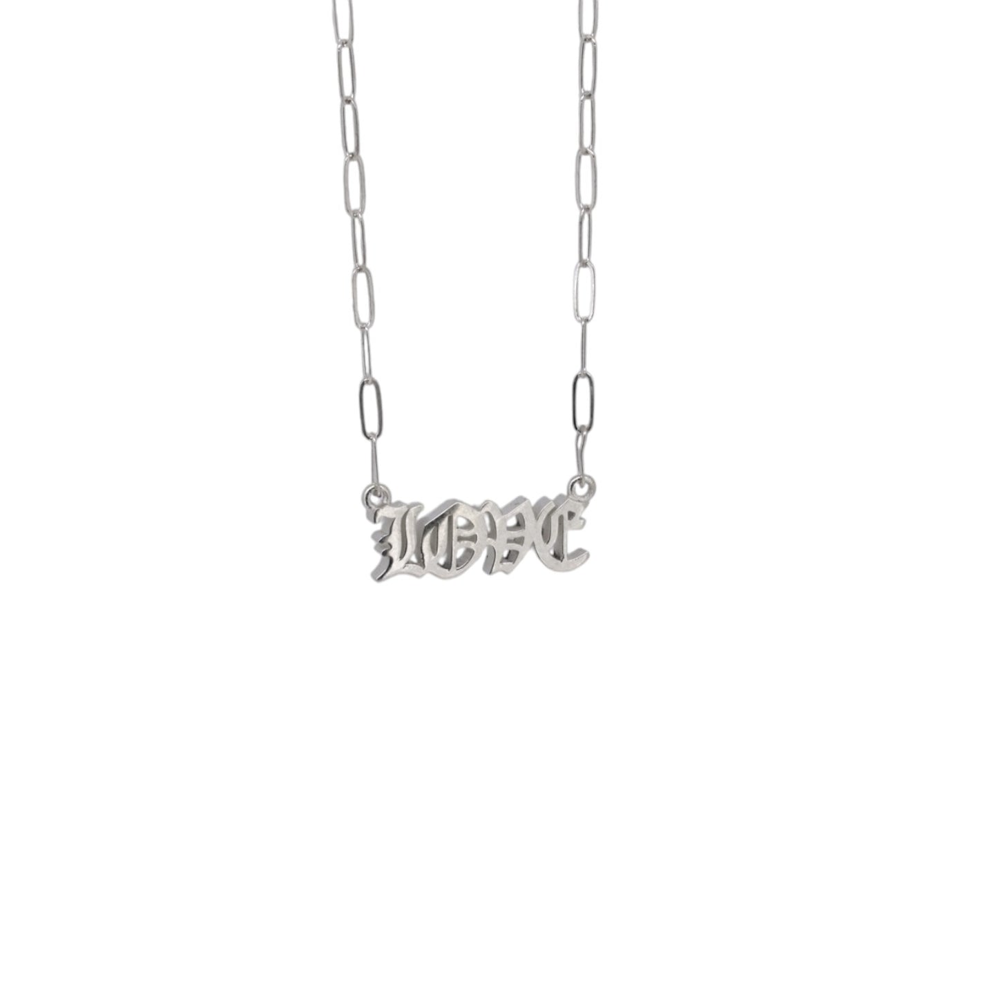 A&G Rock N' Roll Love Paperchain Necklace