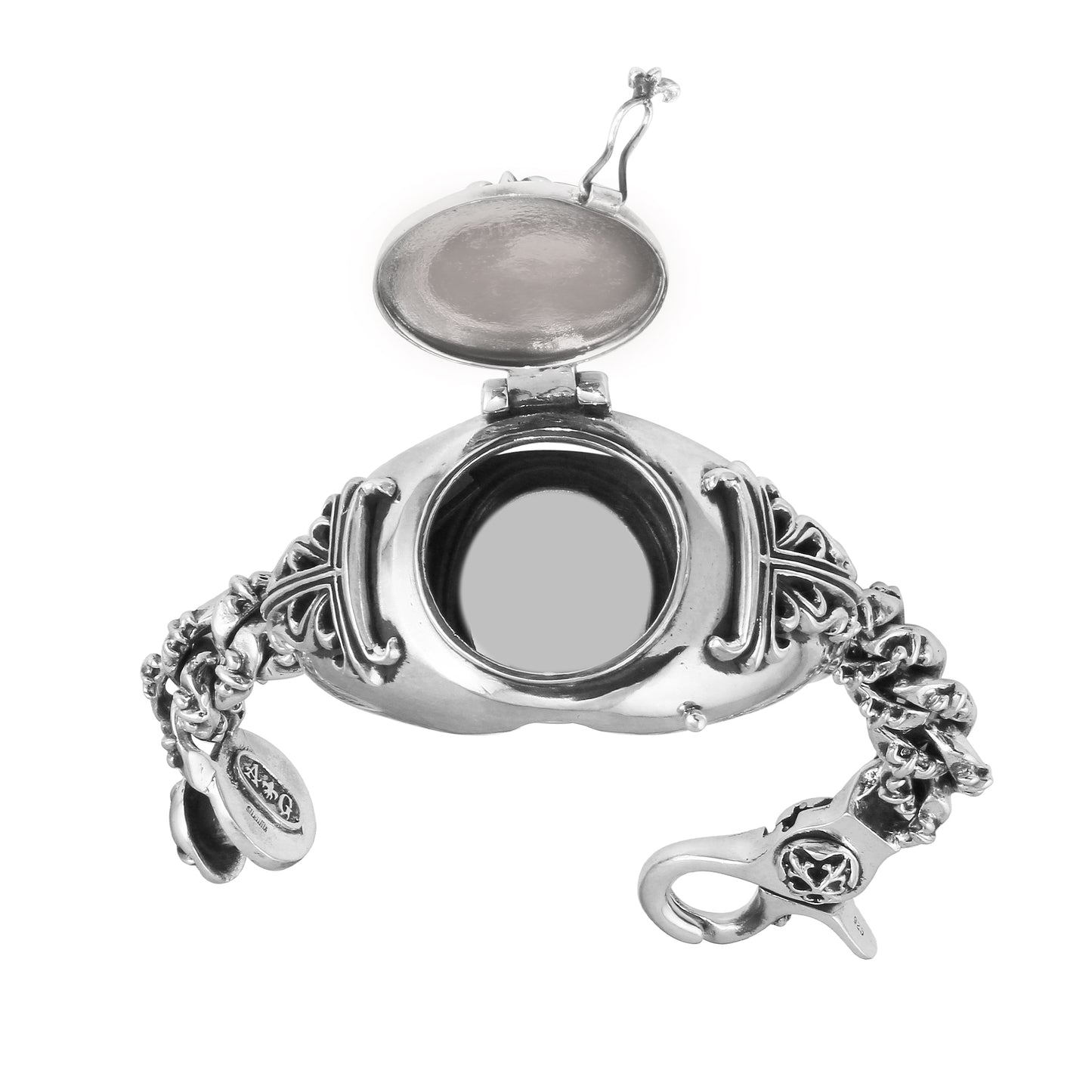 a&g-rock-celtic-cross-sterling-silver-watchband-open