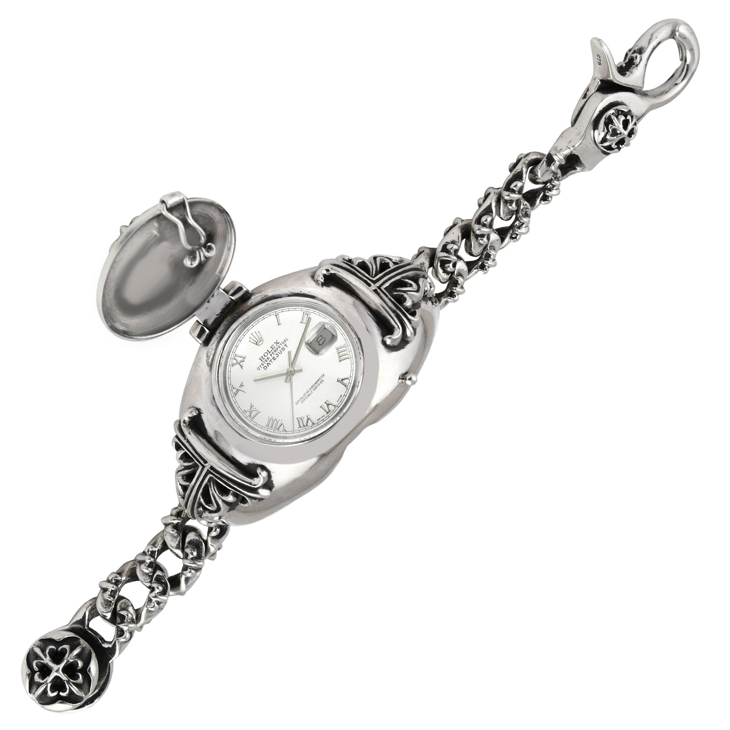 a&g-rock-celtic-cross-sterling-silver-watchband-open-watch