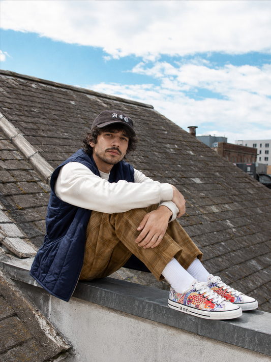 A&G Rock N' Roll Couture Koi Fish Sneaker