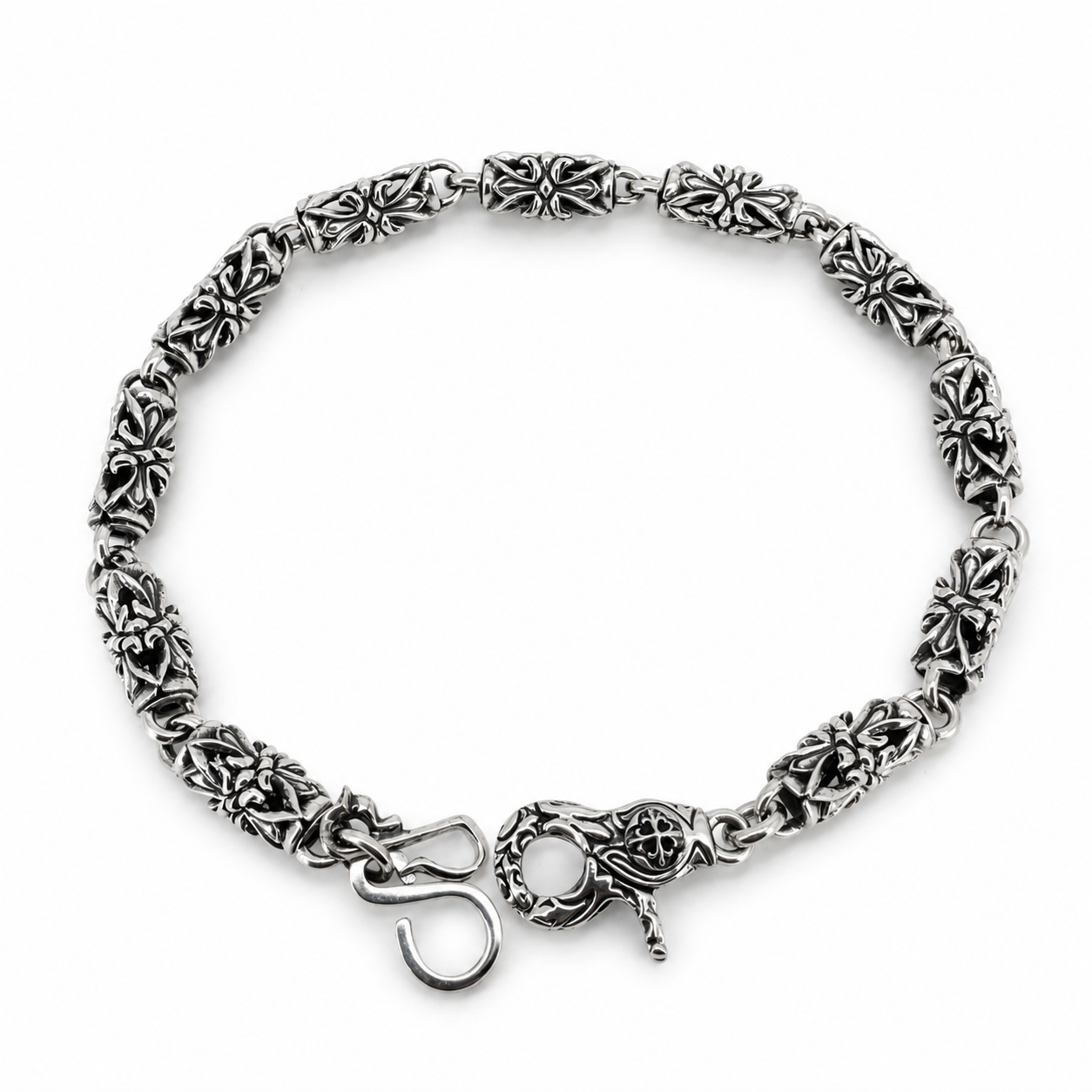 A&G Rock N Roll Triangle Cross Barrel Wallet Chain-1