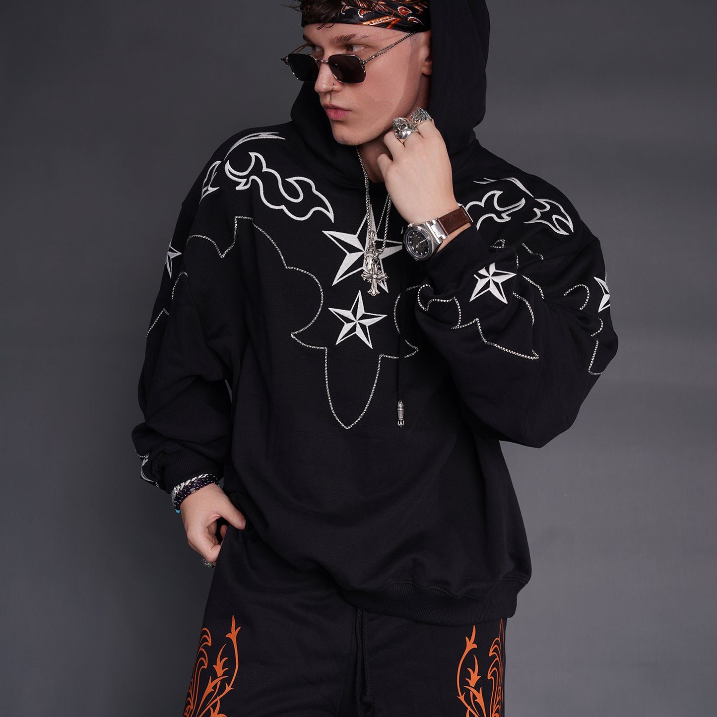 A&G Black Sweatshirt Western Star