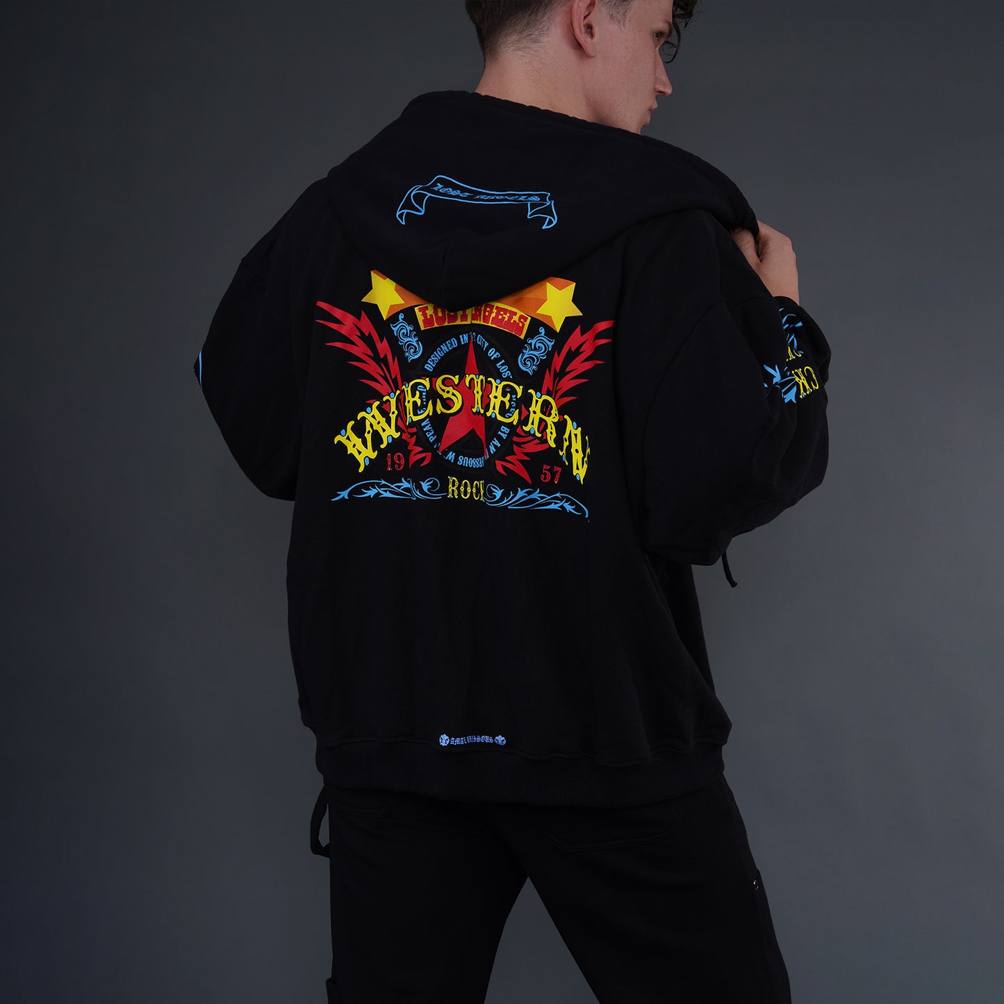 A&G Sweatshirt Los Angels Western Rock Stars