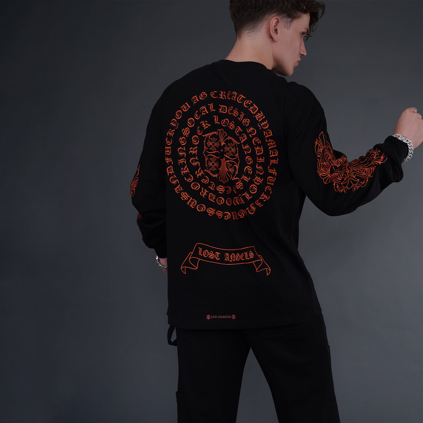 A&G Long Sleeve Tee-shirt Classic Fleur de Lis