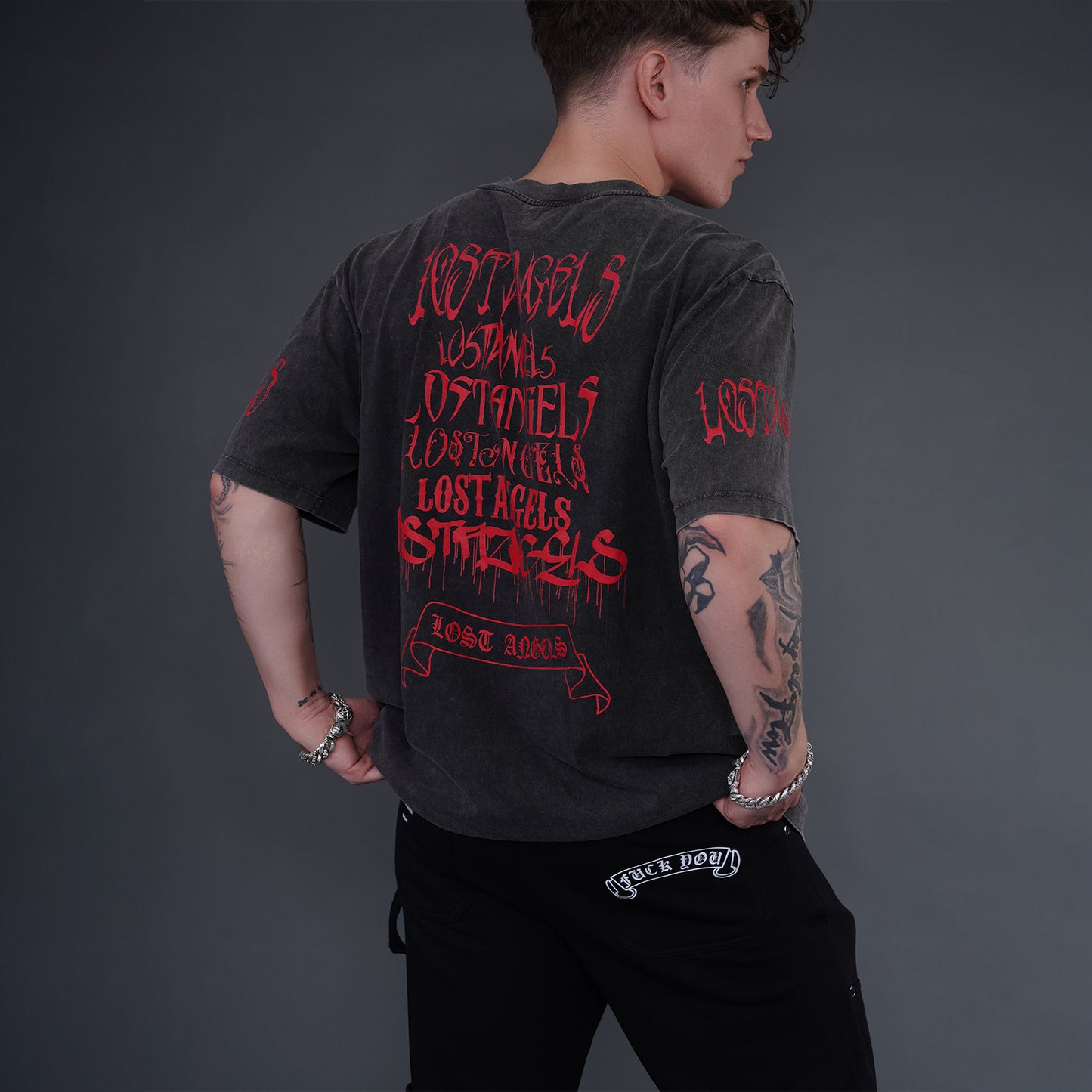 A&G Short Sleeve Tee-shirt Lost Angels