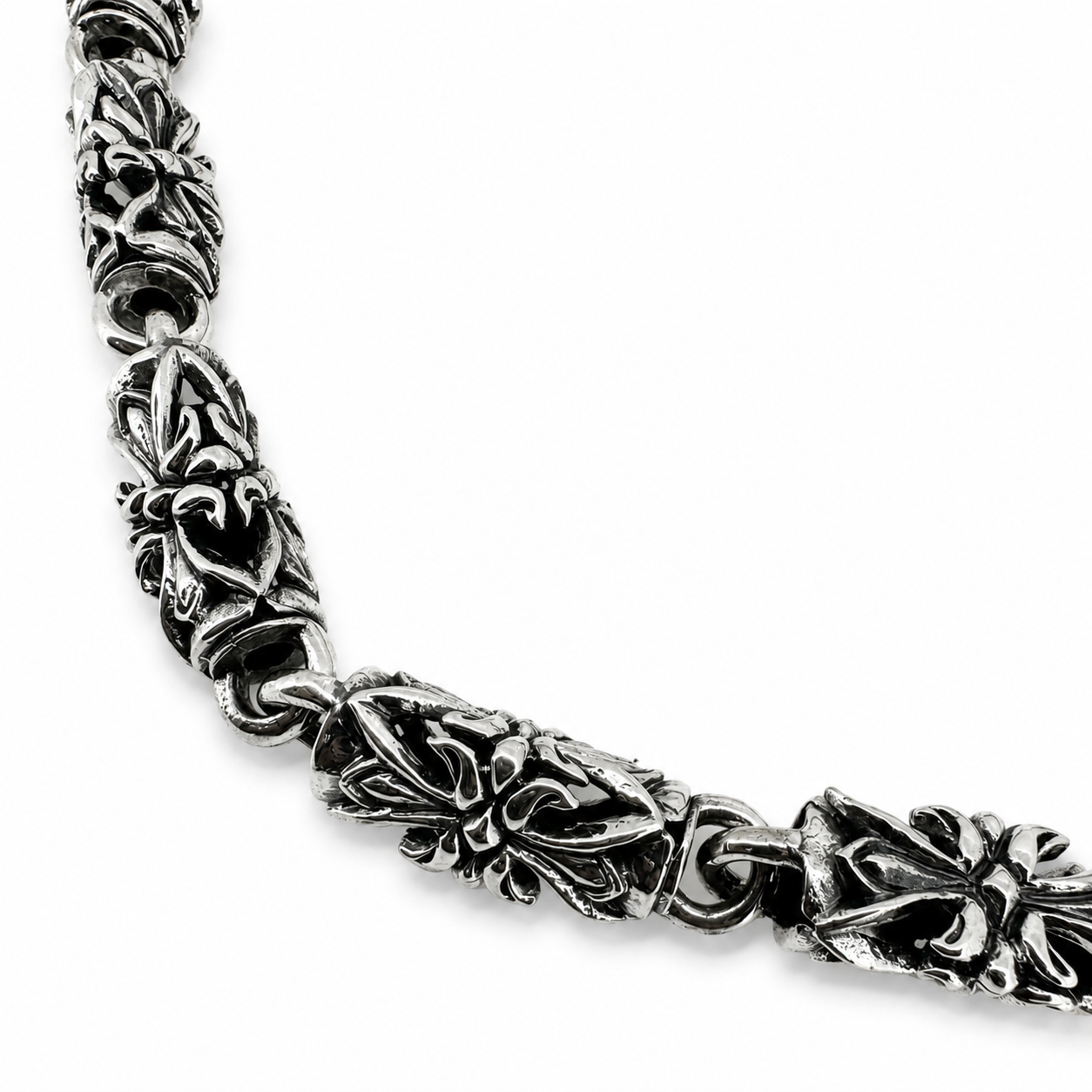 A&G Rock N Roll Triangle Cross Barrel Wallet Chain-3