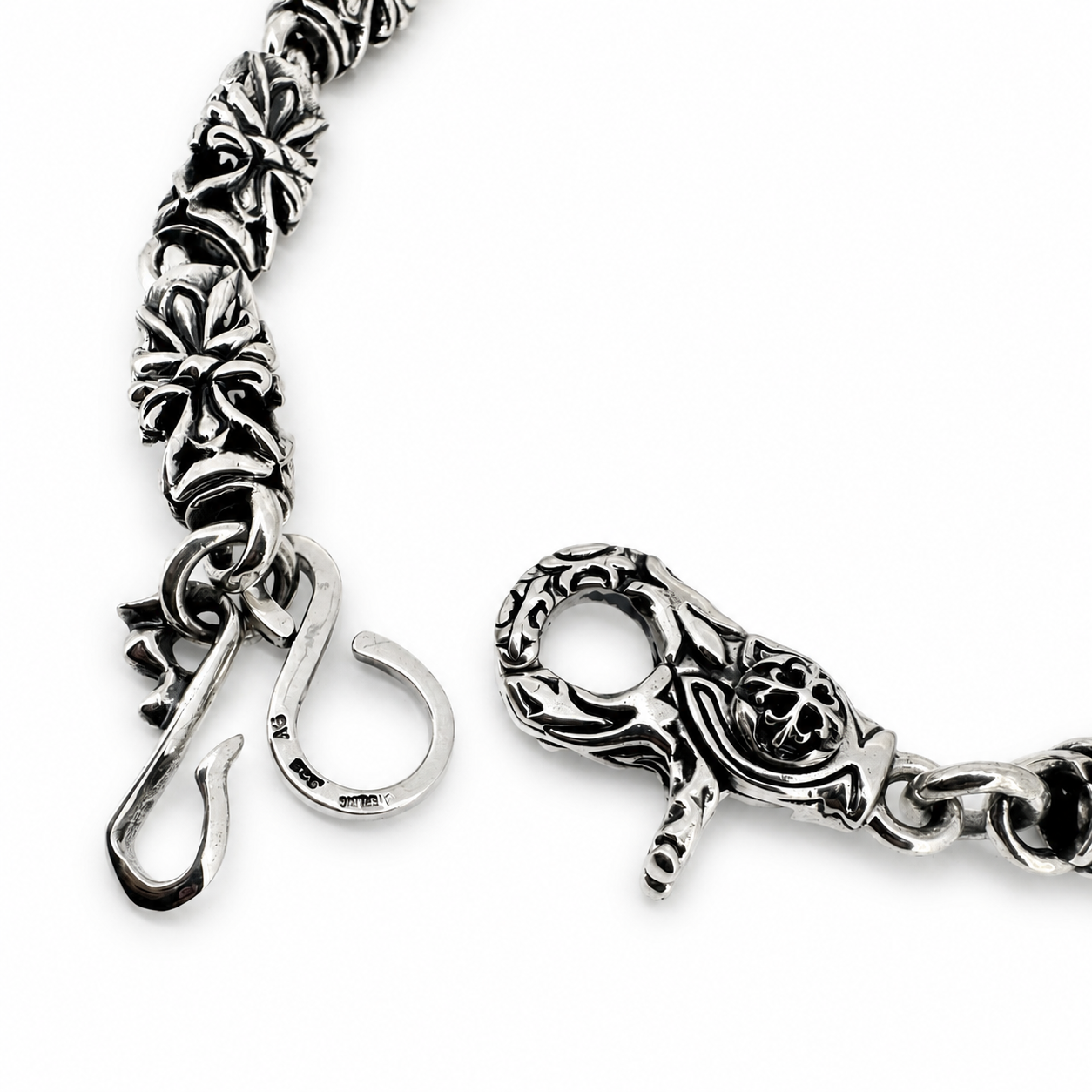 A&G Rock N Roll Triangle Cross Barrel Wallet Chain-2