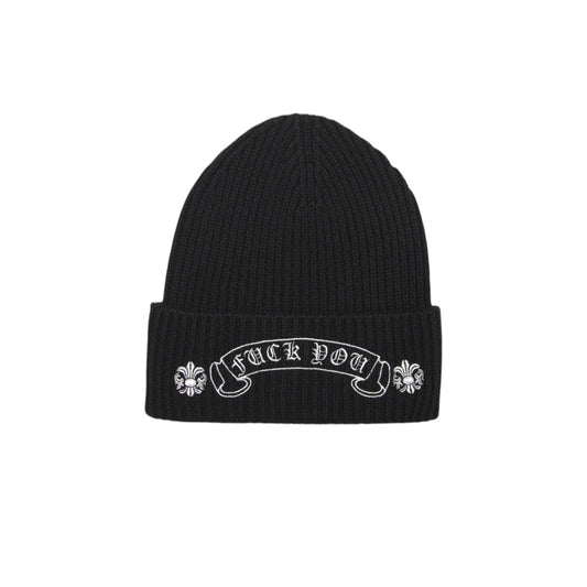 A&G Rock N' Roll Couture Cashmere FDL F*ck You Beanie