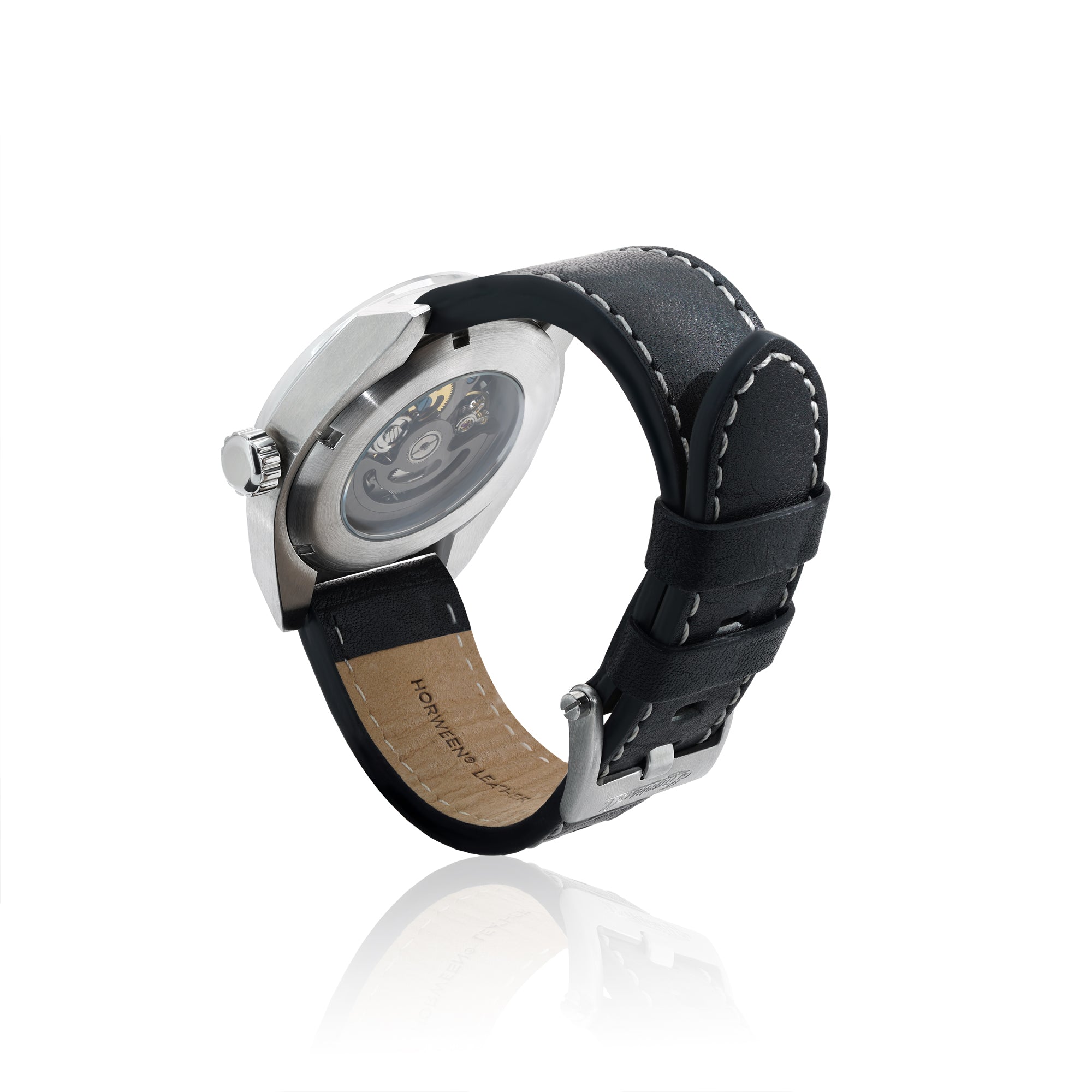 A&G Automatic Watch -Big Star/BLACK-2