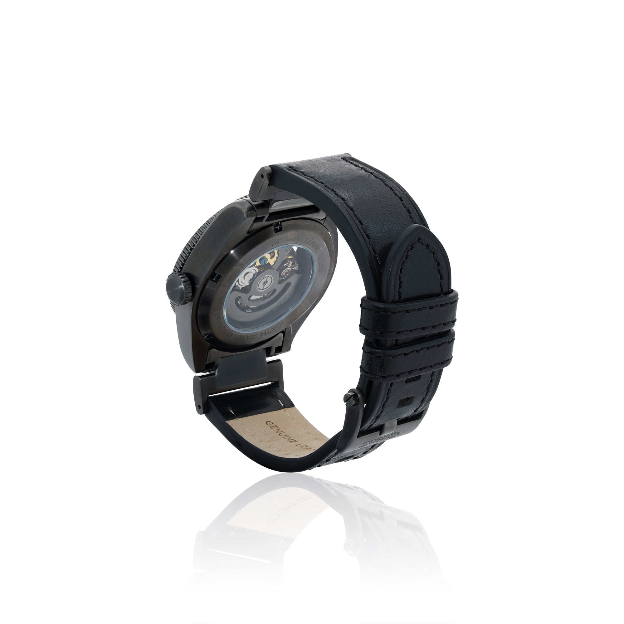 A&G Automatic Watch -3 crosses/BLACK-2