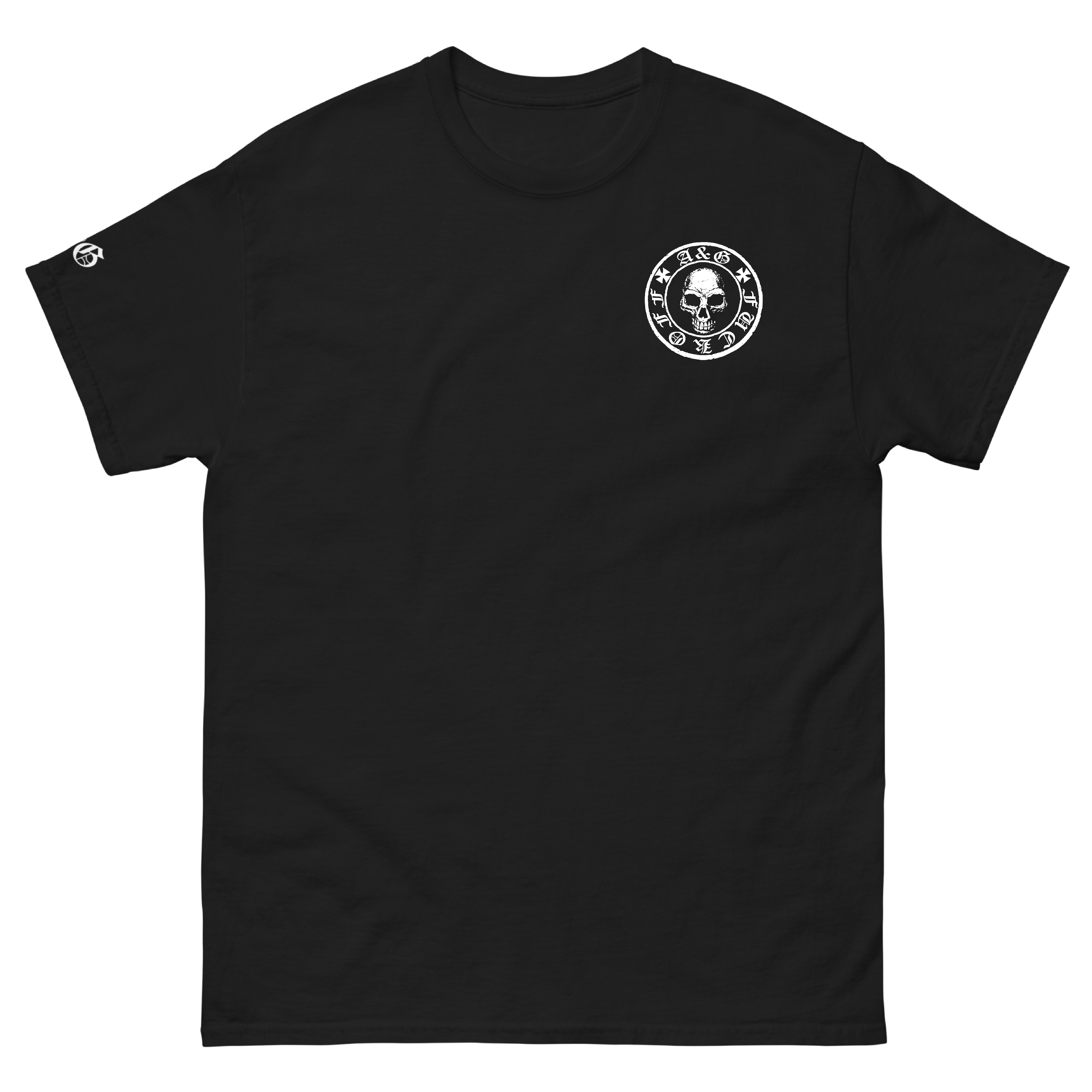 A&G Rock N Roll Couture F*ck Off Skull Tee