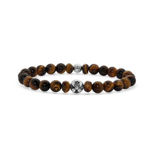Brown Tiger Eye Bead Bracelet