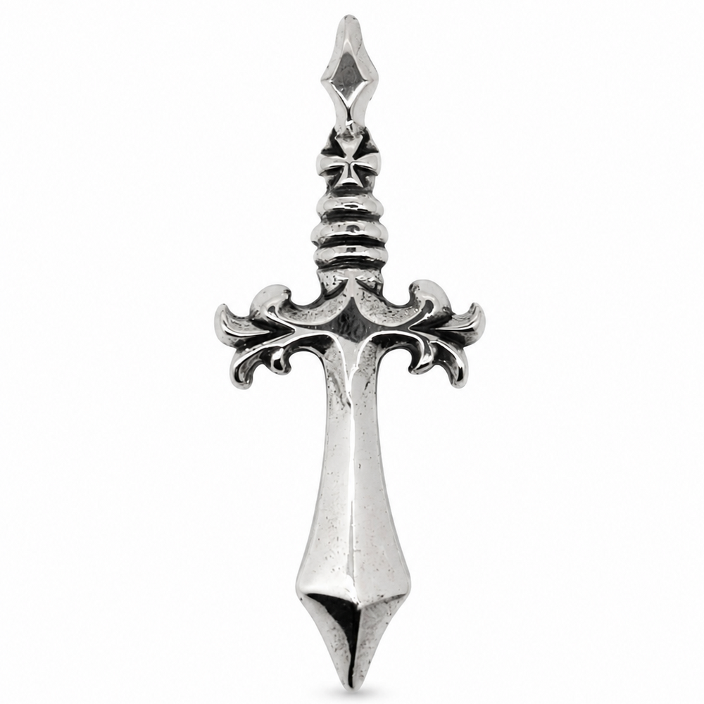 A&G Rock N Roll Couture Gothic Sword Pendant