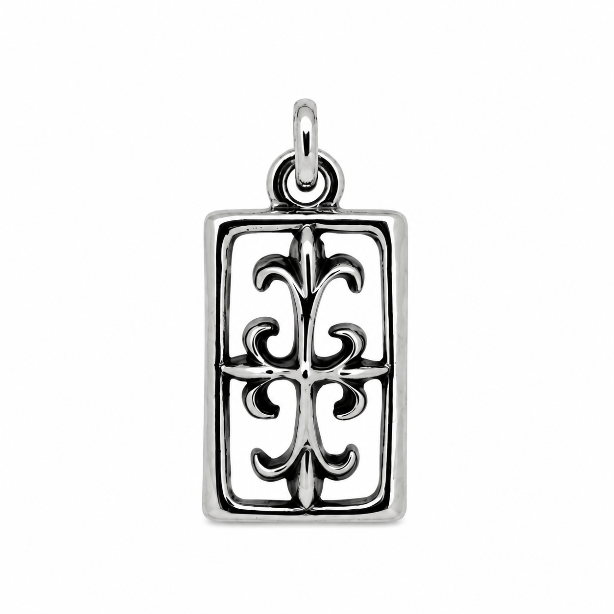A&G Rock N Roll Quatre Fleurs Frame Pendant-1
