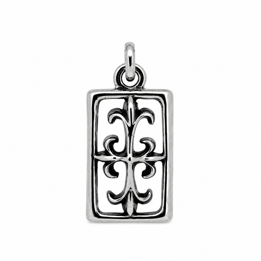 A&G Rock N Roll Quatre Fleurs Frame Pendant