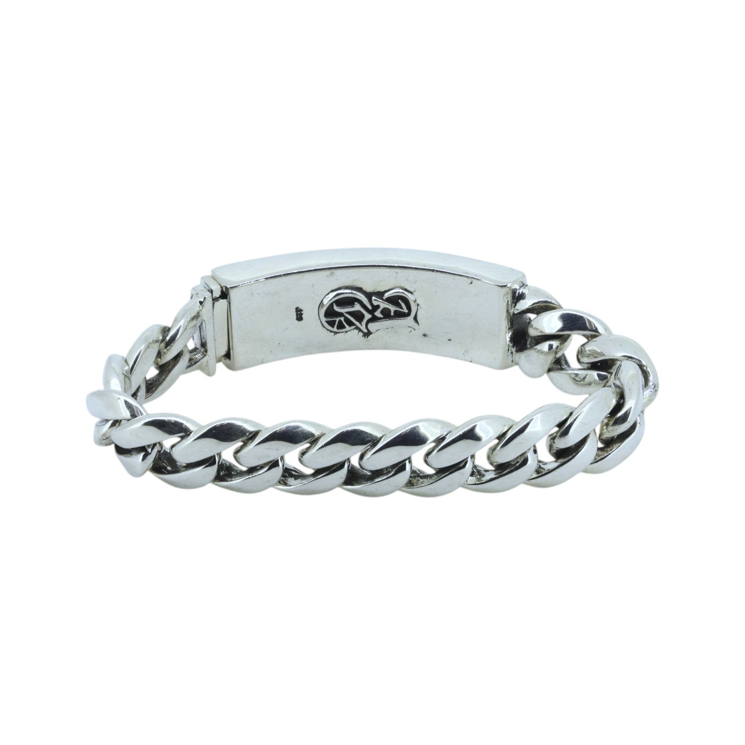 A&G Rock N' Roll Multi-Cross ID Cuban Bracelet-2