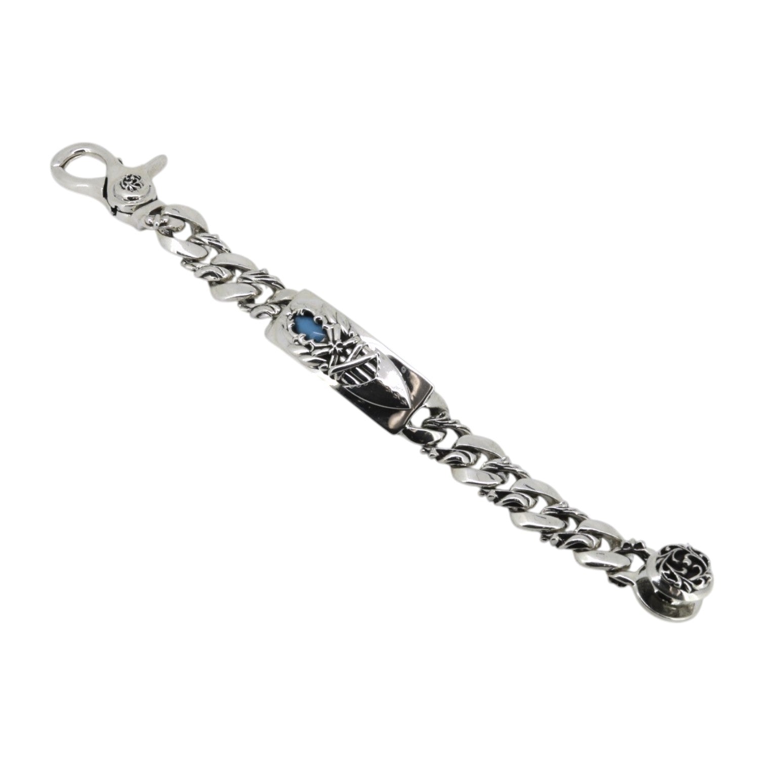 A&G Turquoise Western Dagger ID Bracelet-1