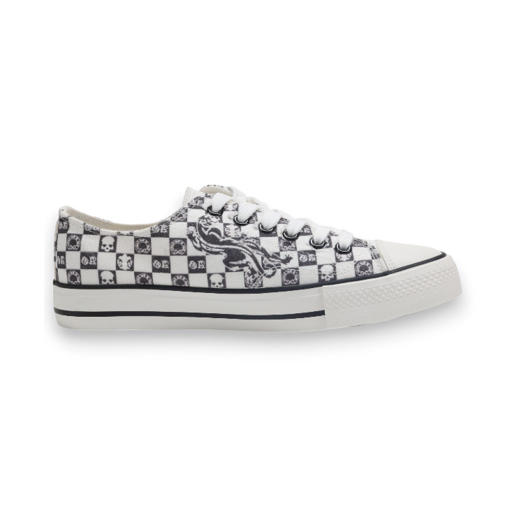 A&G Rock N' Roll Couture Checkerboard Sneaker