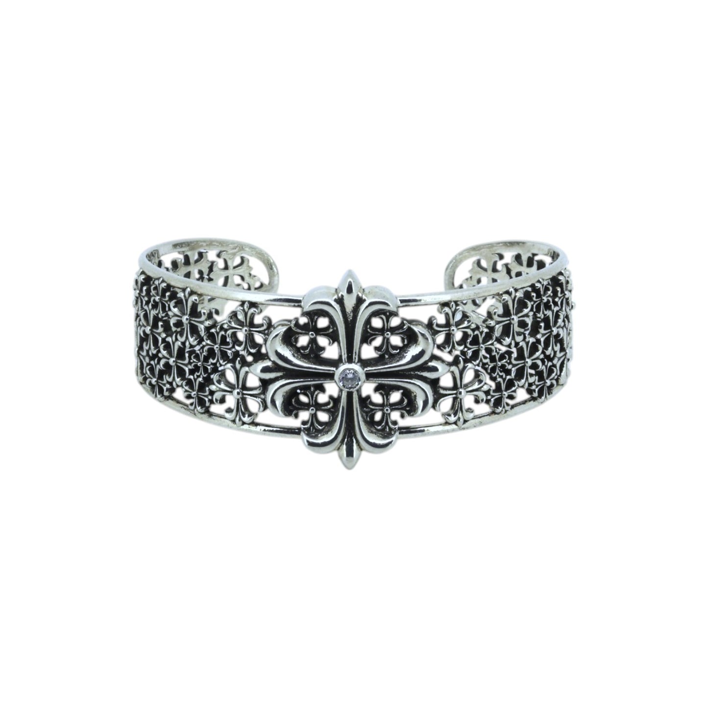 A&G Rock N' Roll Multi-Cross Diamond Bangle