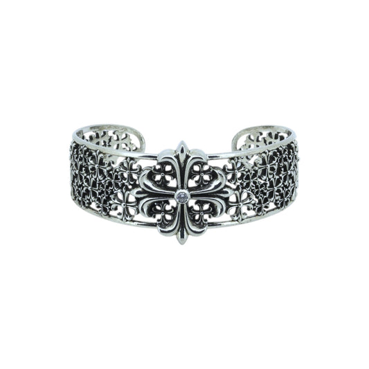A&G Rock N' Roll Multi-Cross Diamond Bangle