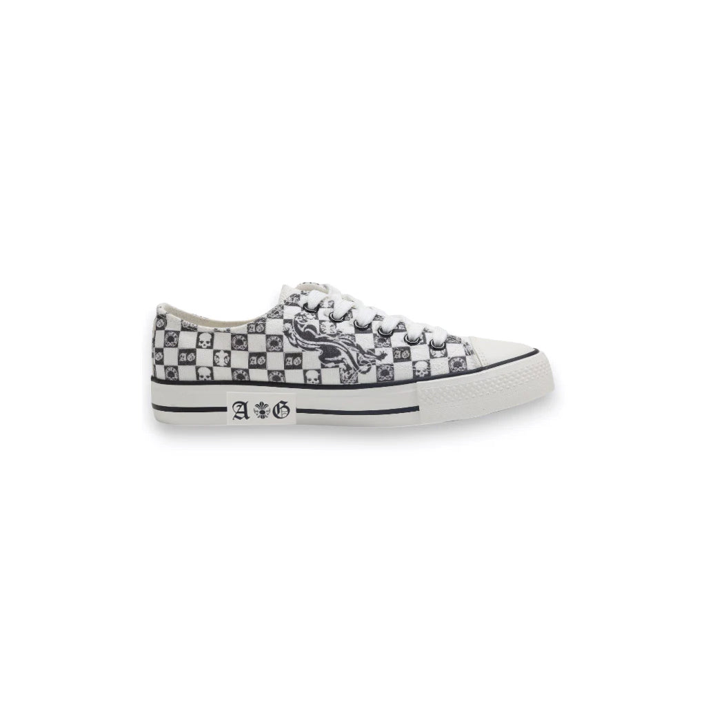 A&G Rock N' Roll Couture Checkerboard Sneaker