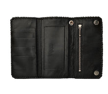 Load image into Gallery viewer, Cross Design Long Leather Wallet
