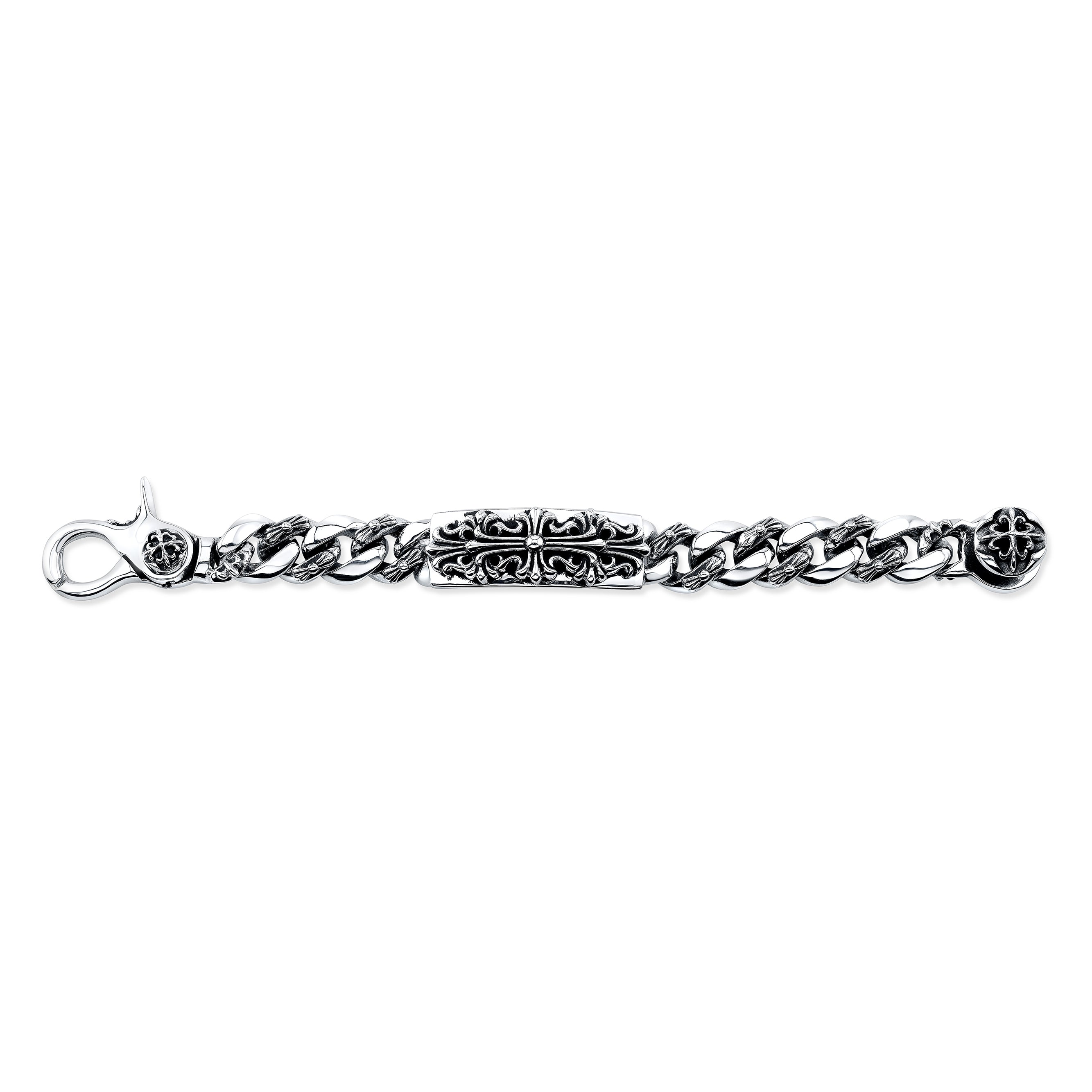 FDL Center Silver Bracelet-1