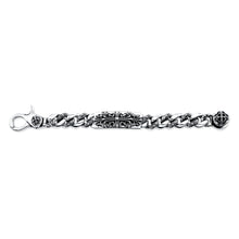 Load image into Gallery viewer, FDL Center Silver Bracelet
