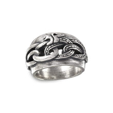 Load image into Gallery viewer, Celtic Dragon Sterling Silver Ring
