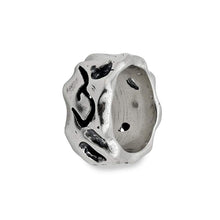 Load image into Gallery viewer, Lined Sterling Silver Ring
