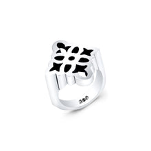 Load image into Gallery viewer, Rhombus Sterling Silver Ring
