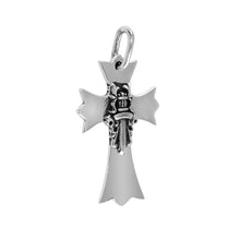Load image into Gallery viewer, Dagger-Sterling-Silver-Pendant-Side
