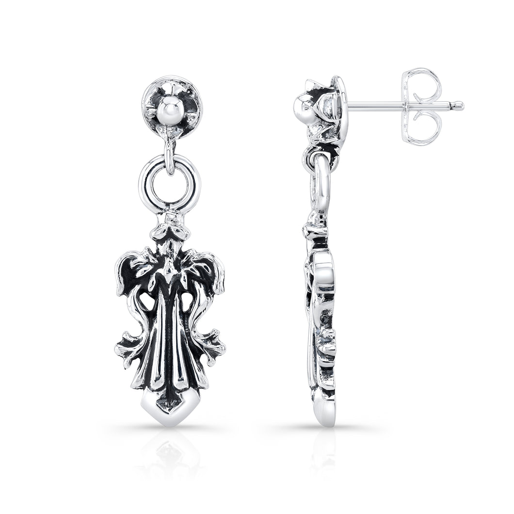 Fleur de Lis Dangle Earring