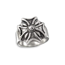Load image into Gallery viewer, Iron Cross Sterling Silver Ring

