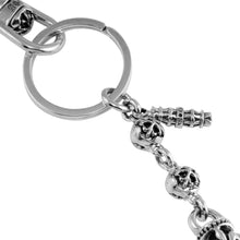 Load image into Gallery viewer, sterling-silver-key-holder-bead-chain
