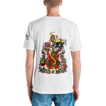 Load image into Gallery viewer, A&amp;G Rock n&#39; Roll White Unisex T-Shirt
