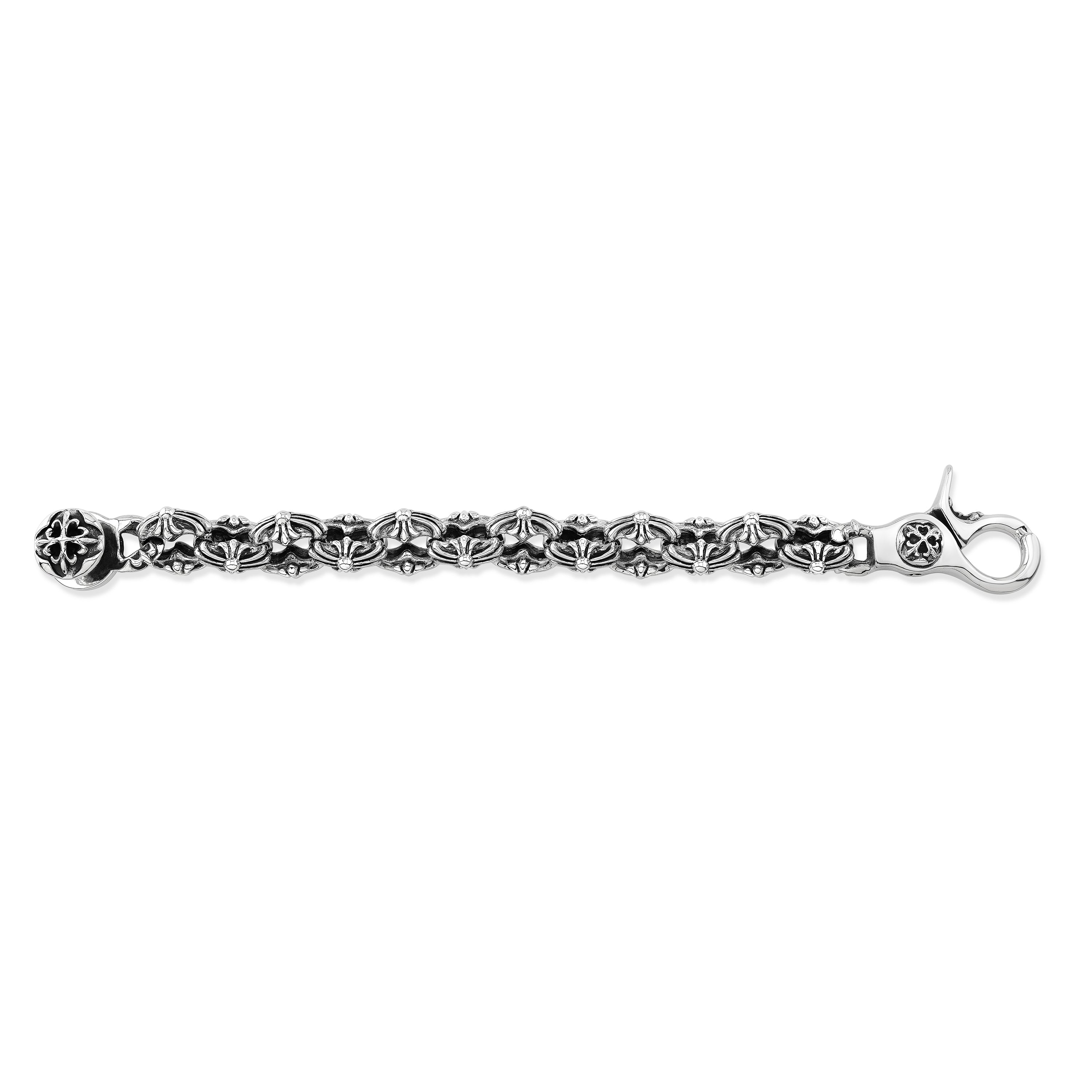 FDL Link Sterling Silver Bracelet-1