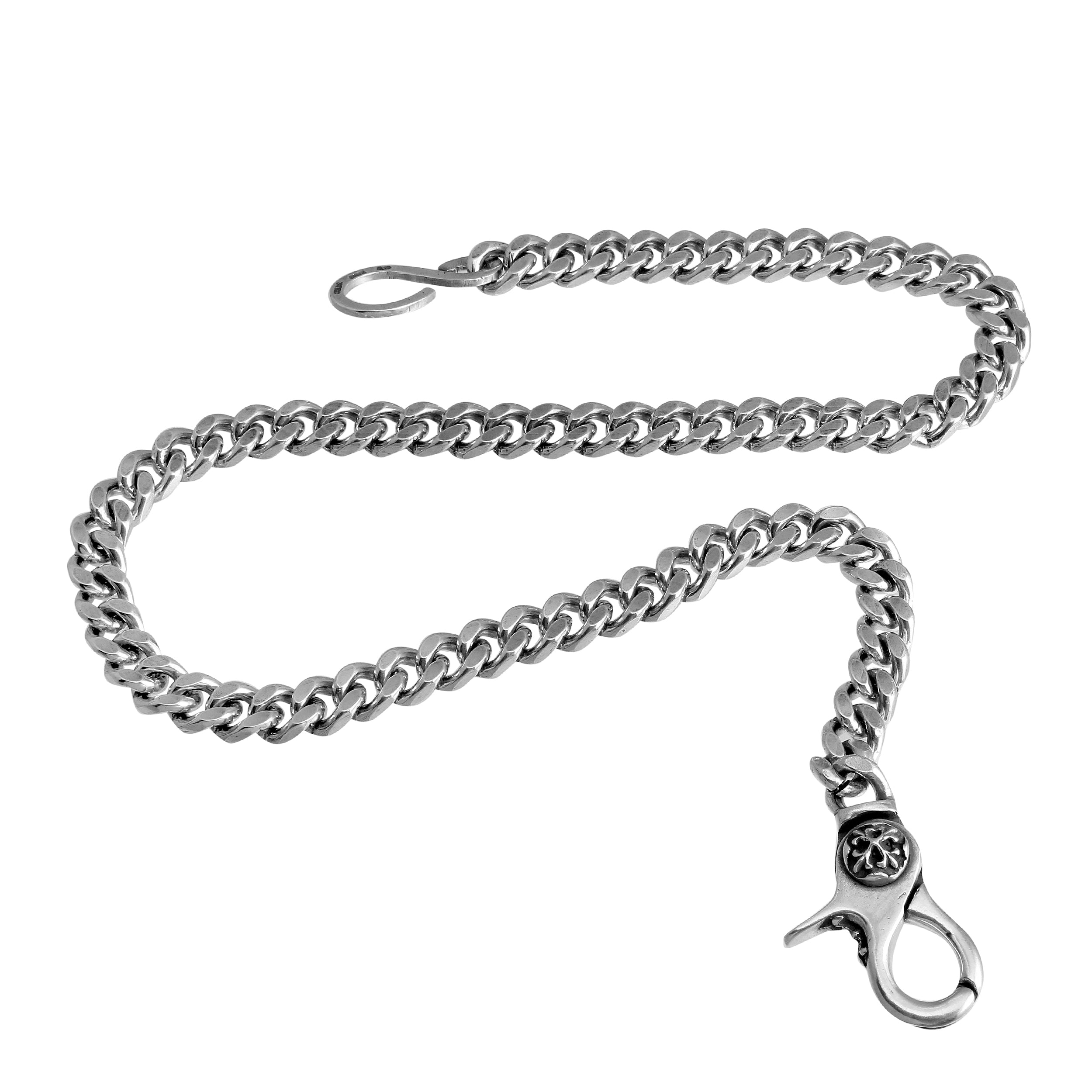 Corelink Wallet Chain Comte Curb Link Sterling Silver Wallet Chain – A&G Rock