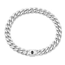 Load image into Gallery viewer, Small Sterling Silver Miami Cuban Chain Bracelet
