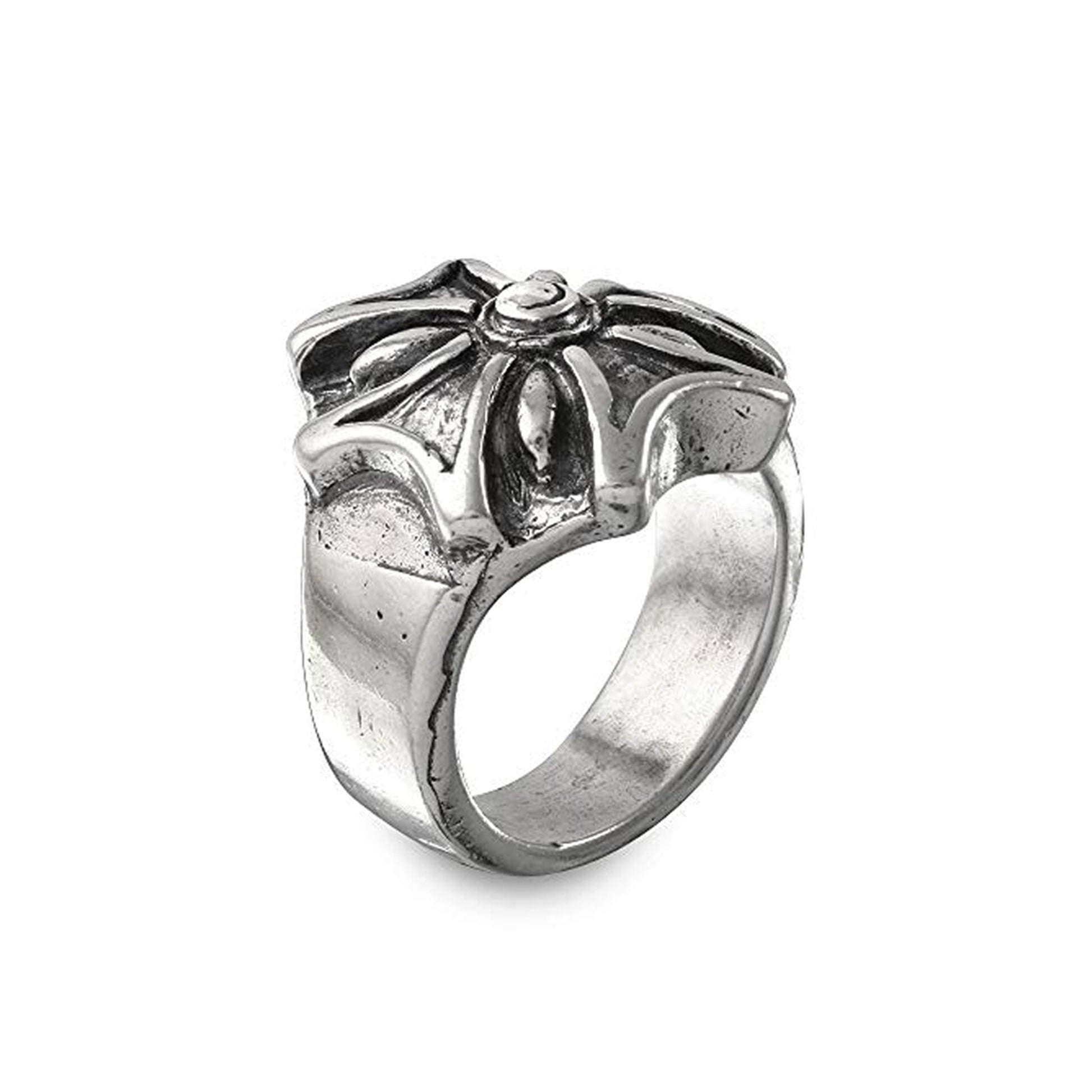 Iron Cross Sterling Silver Ring