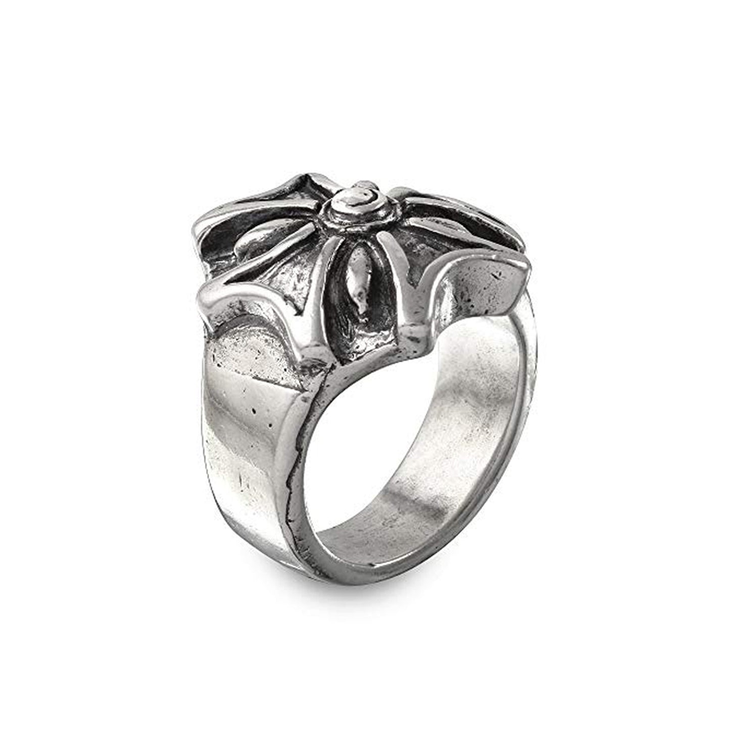 Iron Cross Sterling Silver Ring